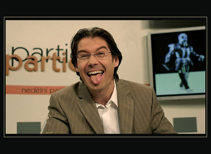 Moderátor Nedělní partie Petr Šimůnek, jak ho asi neznáte :-)