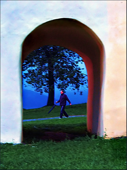 Žlutý pes přede mnou, radujme se ...