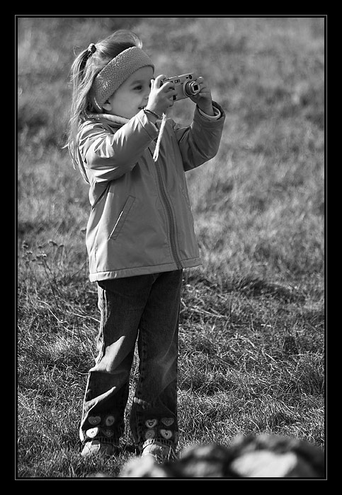 Malá fotografka