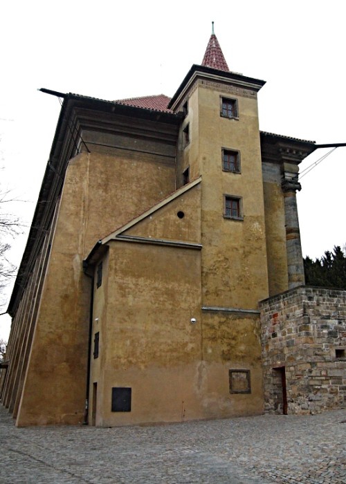 V hradních zahradách v Praze