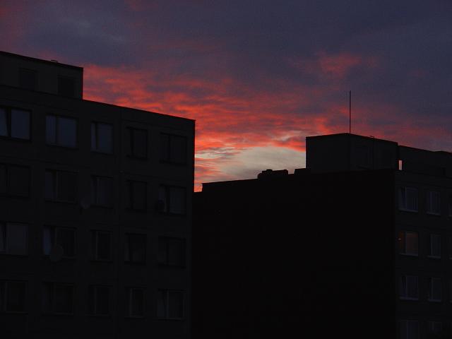 Podvečer na jednom sídlisku