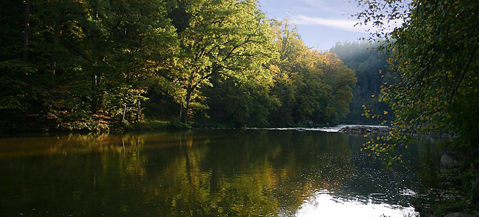 Podzim na Lužnici