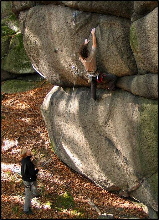 Climbing v Jizerkách