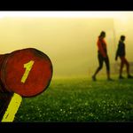 ráno před závodem