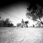 švarný hoch s palmou