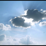 In the sky