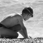 Chlapeček na pláži