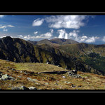 pohlad na kopce z Chopku