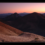 Svítání na Malé Fatře