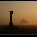 Ráno v průmyslové krajině