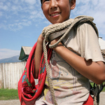 Sibír - Bajkal IX - Burjatský chlapec