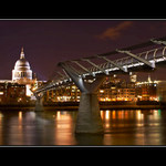 Nocny Londyn III. - St. Pauls Cathedral
