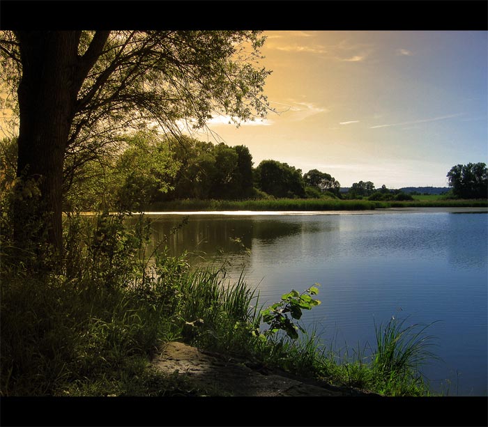 Rybníček alá vzpomínka na teplo