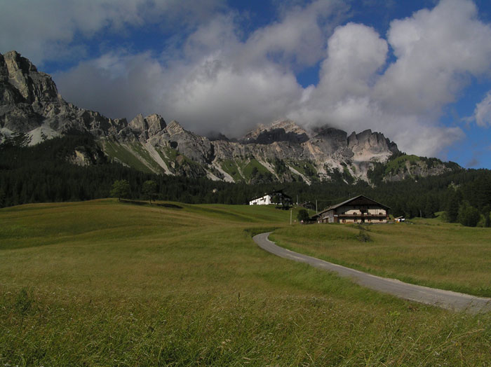 Dolomity po daždi
