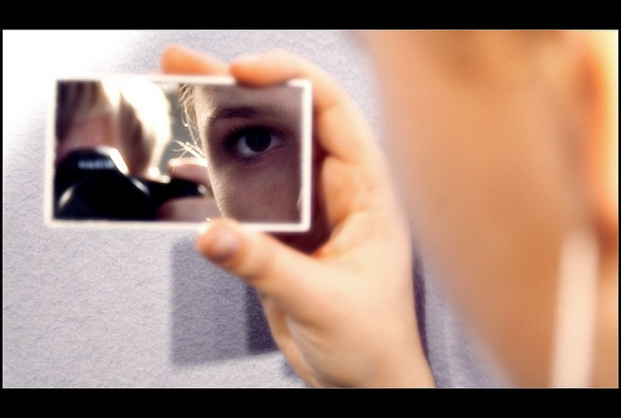 ..mirror look..