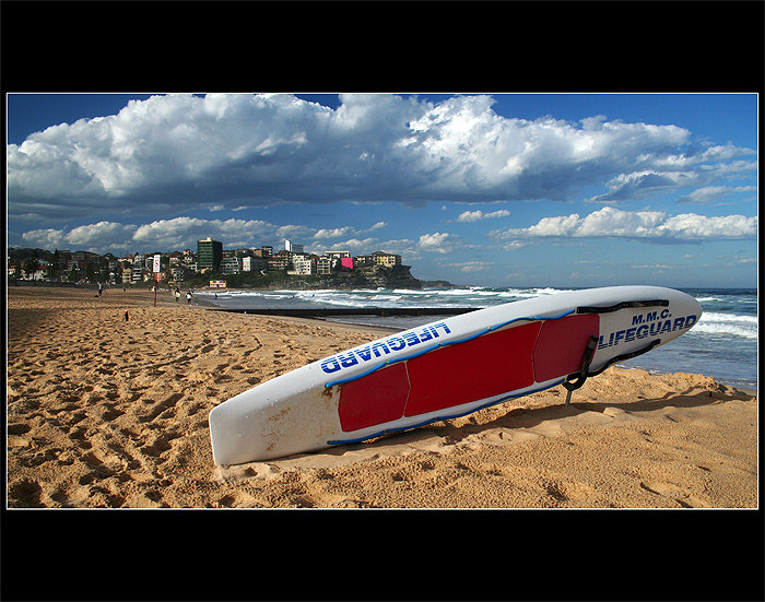 Manly beach po desti.....