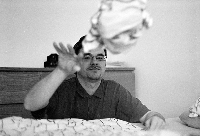 his mind bubble burst