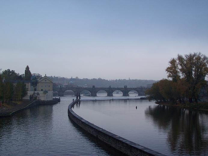 podzim vltava