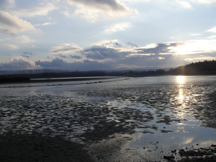 západ slunce nad velkou louží