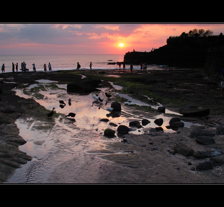 Večer pri Tanah Lot II.