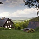 V Krkonoších.