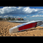 Manly beach po desti.....