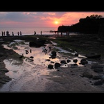 Večer pri Tanah Lot II.
