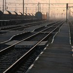 Při čekání na vlak...