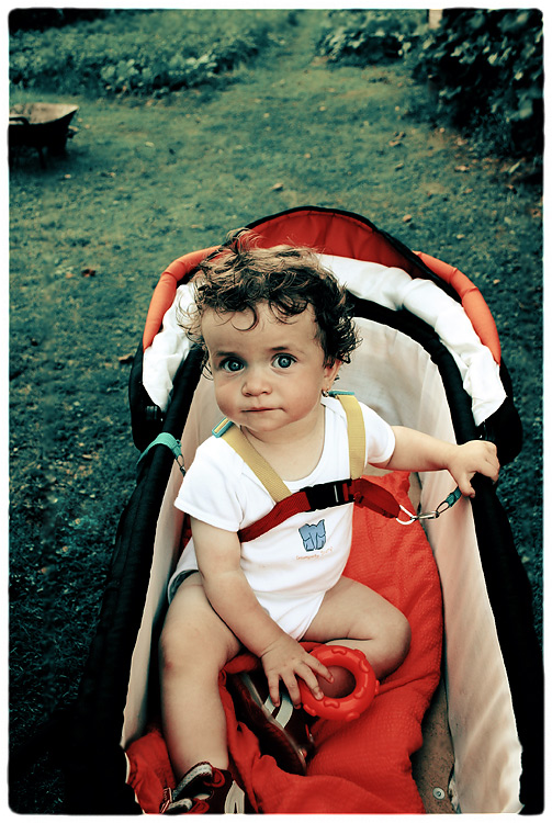 sedím v kočíku a je mi dobre