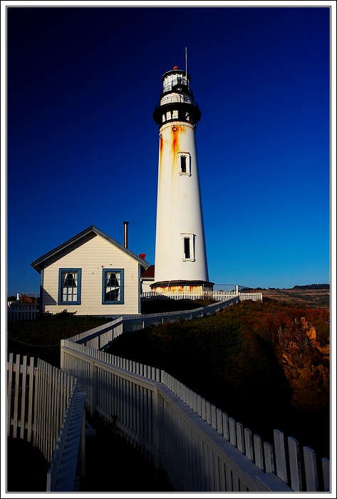 The lighthouse..