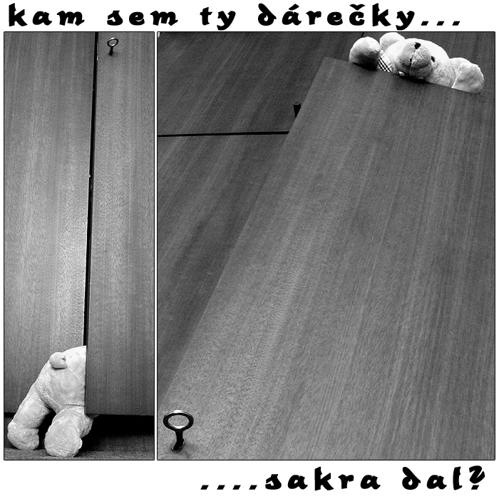 kam sem ty dárečky sakra dal?