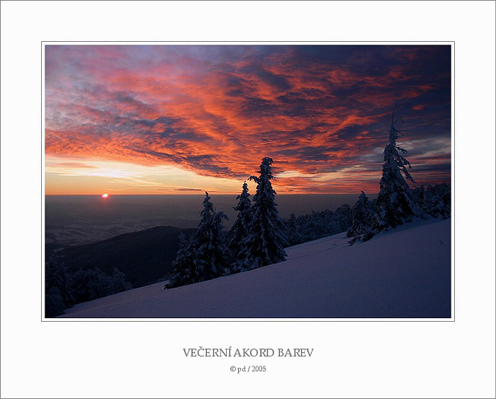VEČERNÍ AKORD BAREV