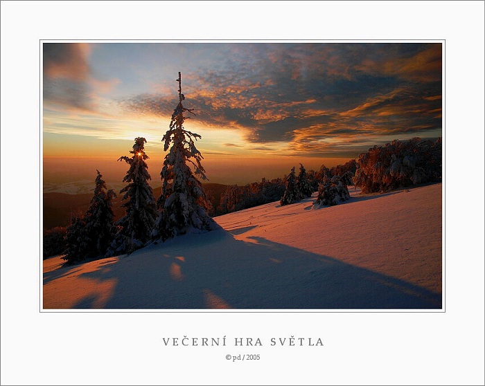 VEČERNÍ HRA SVĚTLA