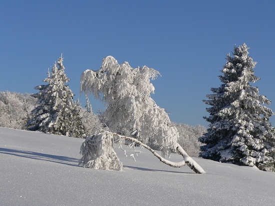 Horolezec na Radhošti