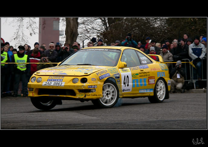Pražský Rally sprint I - on the track