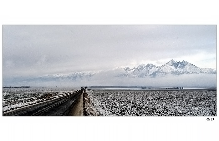 Tatry zahalene hmlou