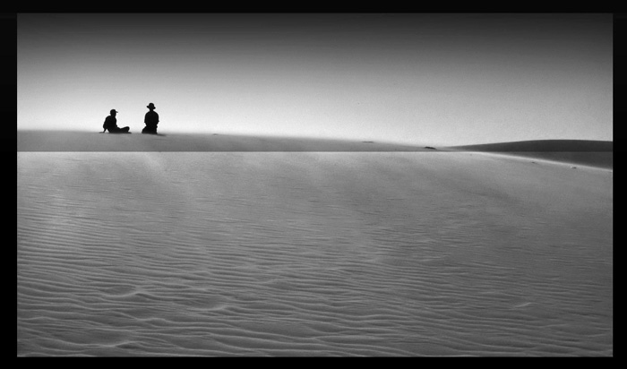 lost in desert