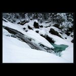 Studenovodské vodopády v zime