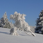 Horolezec na Radhošti