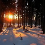 Západ slunce s prstencem