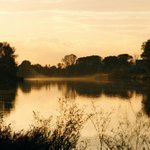 Říjnový podvečer u Labe