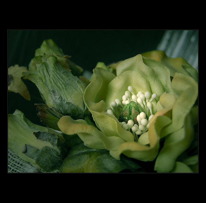  - plastic flower -