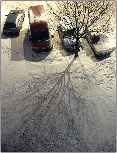 Zima na sídlisku