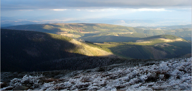 Podvečer v Krkonoších