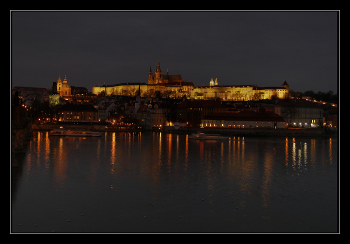 Noční Praha