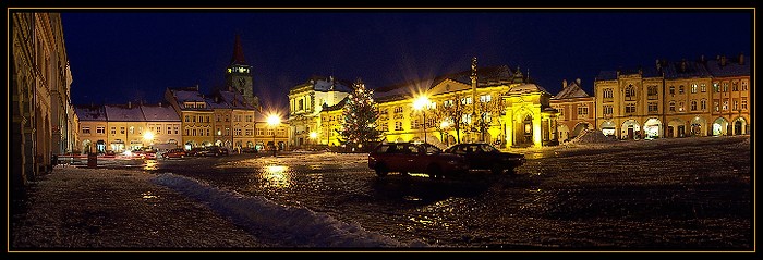 Jicin v noci