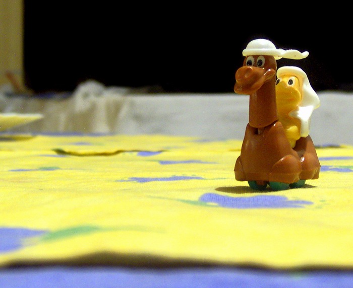 Ide tava Saharou ...