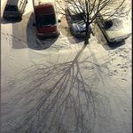 Zima na sídlisku