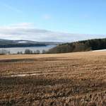 Zamrzlá přehrada u Chebu