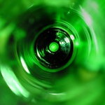 ve víně je pravda...pohled na dno lahve